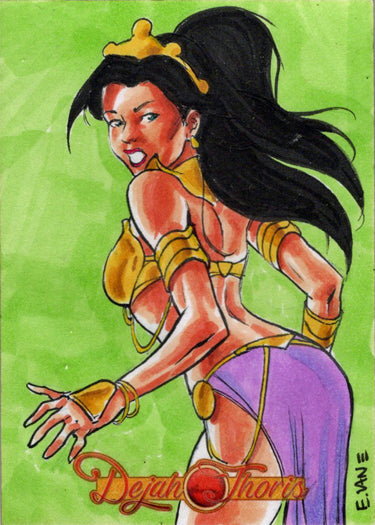 Dejah Thoris 5finity 2023 Sketch Card Eric Van Elslande V3