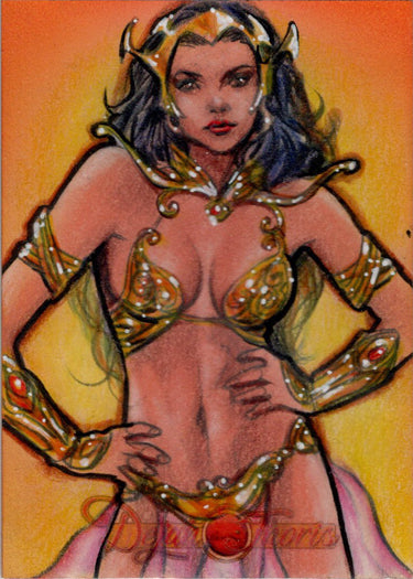 Dejah Thoris 5finity 2023 Sketch Card Huy Truong