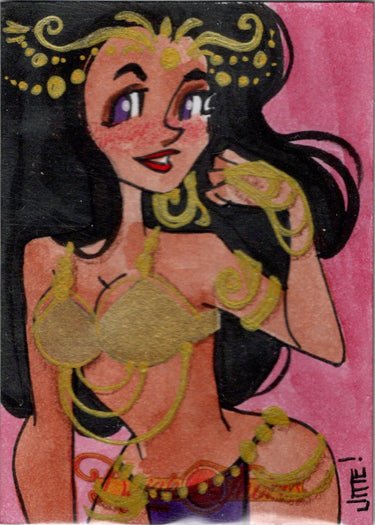 Dejah Thoris 5finity 2023 Sketch Card Jme Foronda