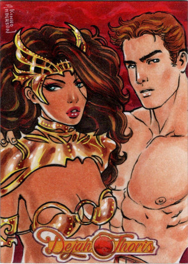 Dejah Thoris 5finity 2023 Sketch Card Kinho Anderson V2