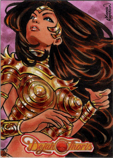 Dejah Thoris 5finity 2023 Sketch Card Kinho Anderson V3