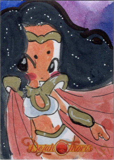 Dejah Thoris 5finity 2023 Sketch Card Lucy Fidelis V2