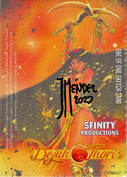 Dejah Thoris 5finity 2023 Sketch Card Juan Mendez V3