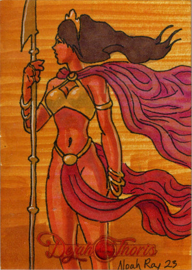 Dejah Thoris 5finity 2023 Sketch Card Noah Ray V1