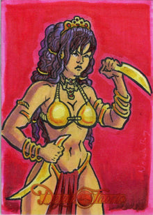 Dejah Thoris 5finity 2023 Sketch Card Noah Ray V3