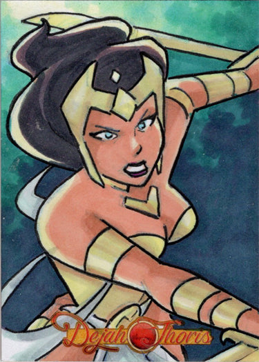 Dejah Thoris 5finity 2023 Sketch Card Paul Hill