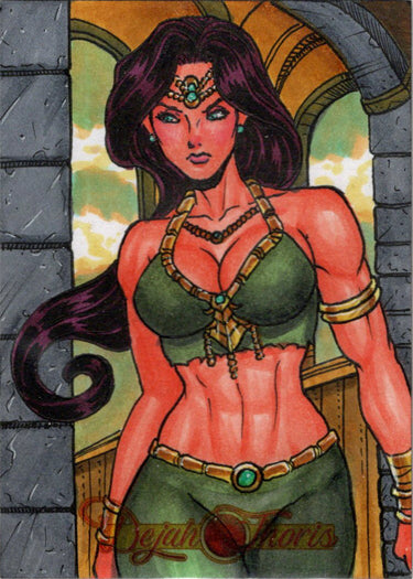 Dejah Thoris 5finity 2023 Sketch Card Vicente Moavero V3