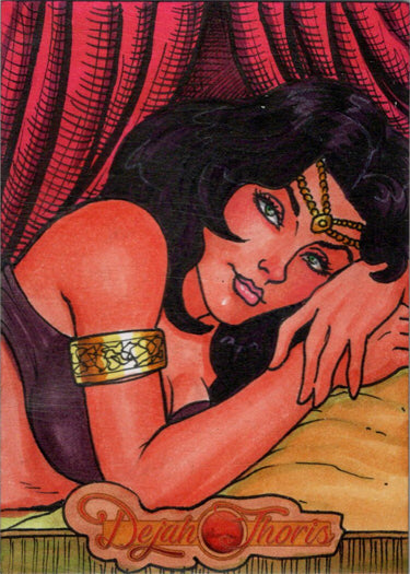 Dejah Thoris 5finity 2023 Sketch Card Vicente Moavero V4