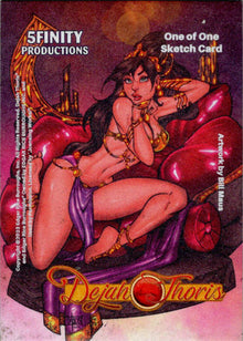 Dejah Thoris 5finity 2023 Sketch Card Noah Ray V3