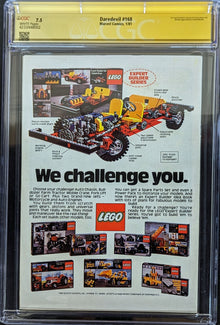 Daredevil #168 (1981) CGC 7.5 1st Elektra Signed by Frank Miller