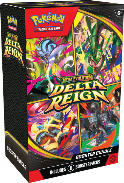 Pokemon Mega Evolution ME06: Delta Reign Booster Bundle Box