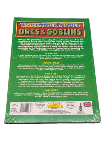 Warhammer Armies: Orcs & Goblins - 4th Edition (Used)