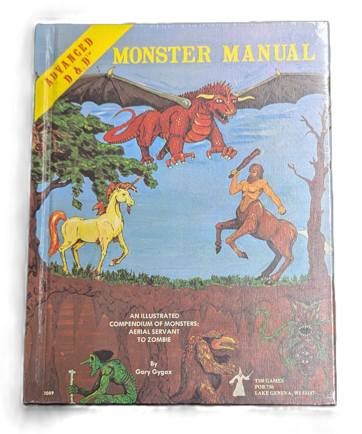 TSR Advanced Dungeons & Dragons Monster Manual (Fourth Edition Printing)