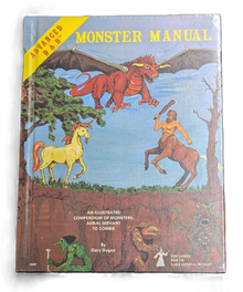 TSR Advanced Dungeons & Dragons Monster Manual (Fourth Edition Printing)