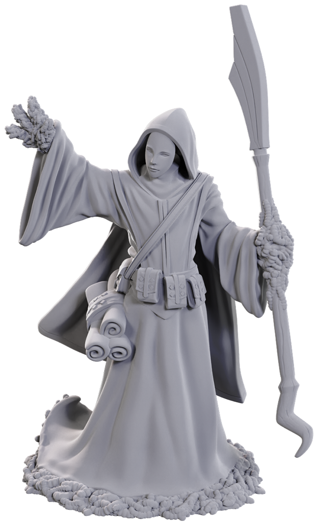 Nolzur's Marvelous Miniatures -  Unpainted: Star Spawn Larva Mage