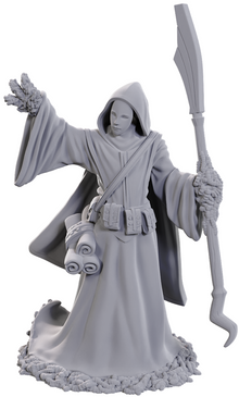 Nolzur's Marvelous Miniatures -  Unpainted: Star Spawn Larva Mage