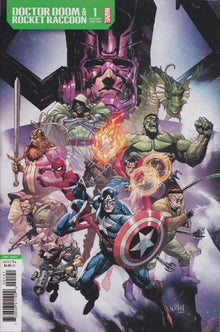 Doctor Doom & Rocket Raccoon #1 Leinil Yu Promo Variant
