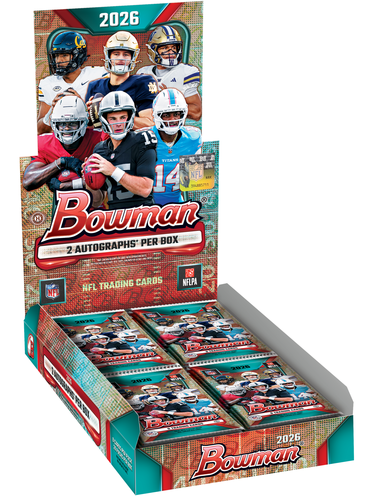 2026 Topps Bowman Football Hobby Box