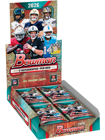 2026 Topps Bowman Football Hobby Box