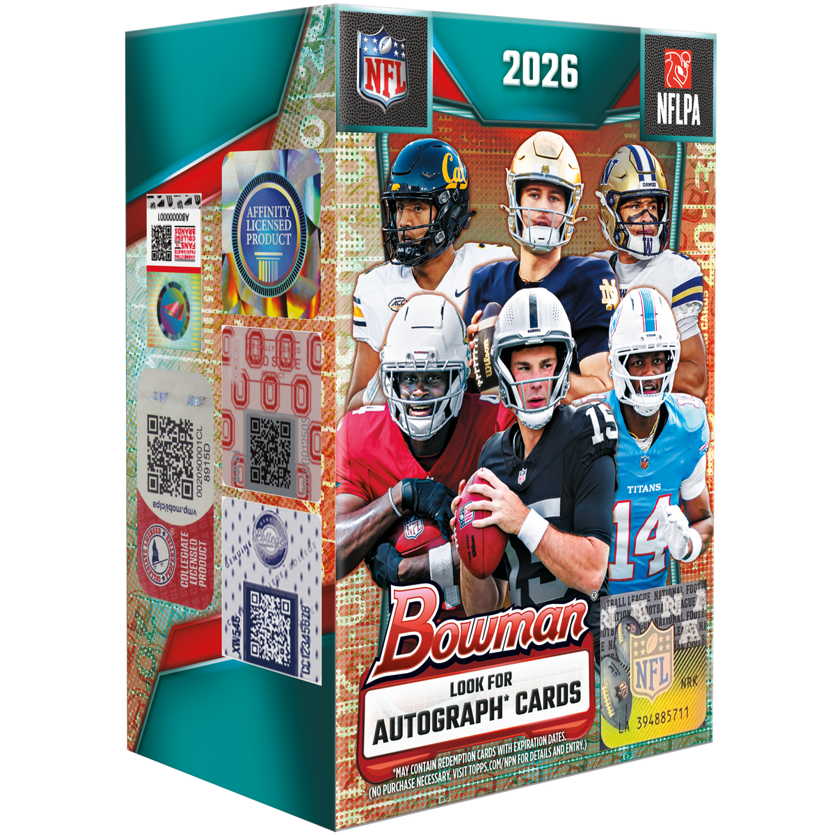 2026 Topps Bowman Football Value Box
