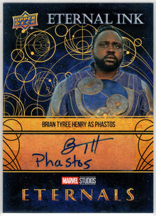 2023 Upper Deck Marvel Eternals Eternal Ink Auto Card EI2-BH Brian Tyree Henry