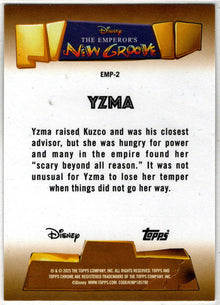 2025 Topps Chrome Disney Emperor's New Groove Insert Card EMP-2 Yzma