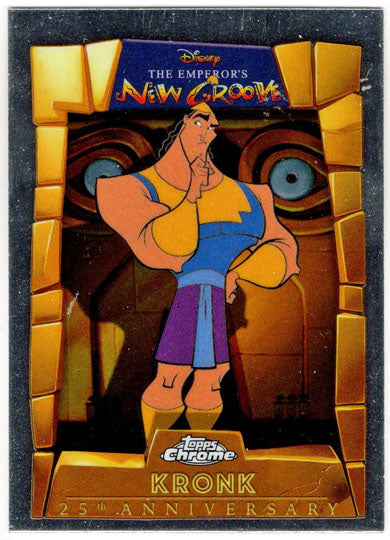 2025 Topps Chrome Disney Emperor's New Groove Insert Card EMP-3 Kronk