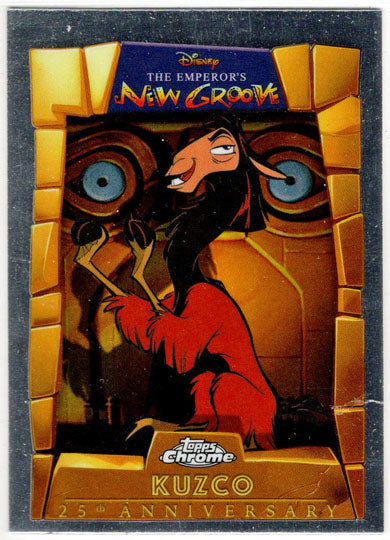 2025 Topps Chrome Disney Emperor's New Groove Insert Card EMP-5 Kuzco