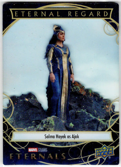 2023 Upper Deck Marvel Eternals Eternal Regard Insert Card ER-1 Salma Hayek