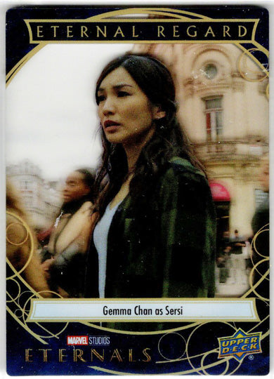 2023 Upper Deck Marvel Eternals Eternal Regard Insert Card ER-2 Gemma Chan