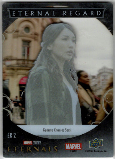 2023 Upper Deck Marvel Eternals Eternal Regard Insert Card ER-2 Gemma Chan