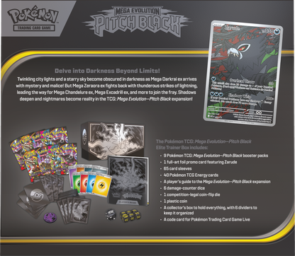 Pokemon Mega Evolution ME05: Pitch Black Elite Trainer Box