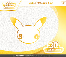 Pokemon Mega Evolution ME30: 30th Celebration Elite Trainer Box