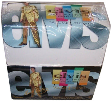 1999 Inkworks Elvis The Platinum Collection Volume 1: The 50's Card Box