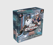2025 Topps Chrome Football Mega Box