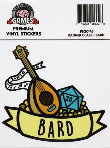Banner Class Sticker: Bard