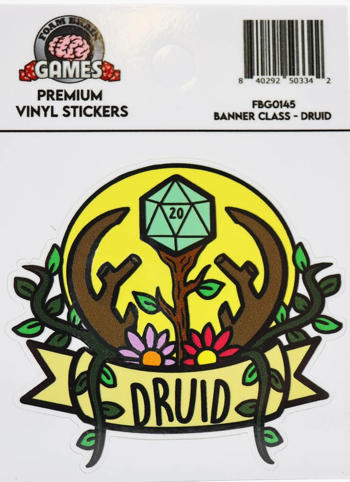 Banner Class Sticker: Druid