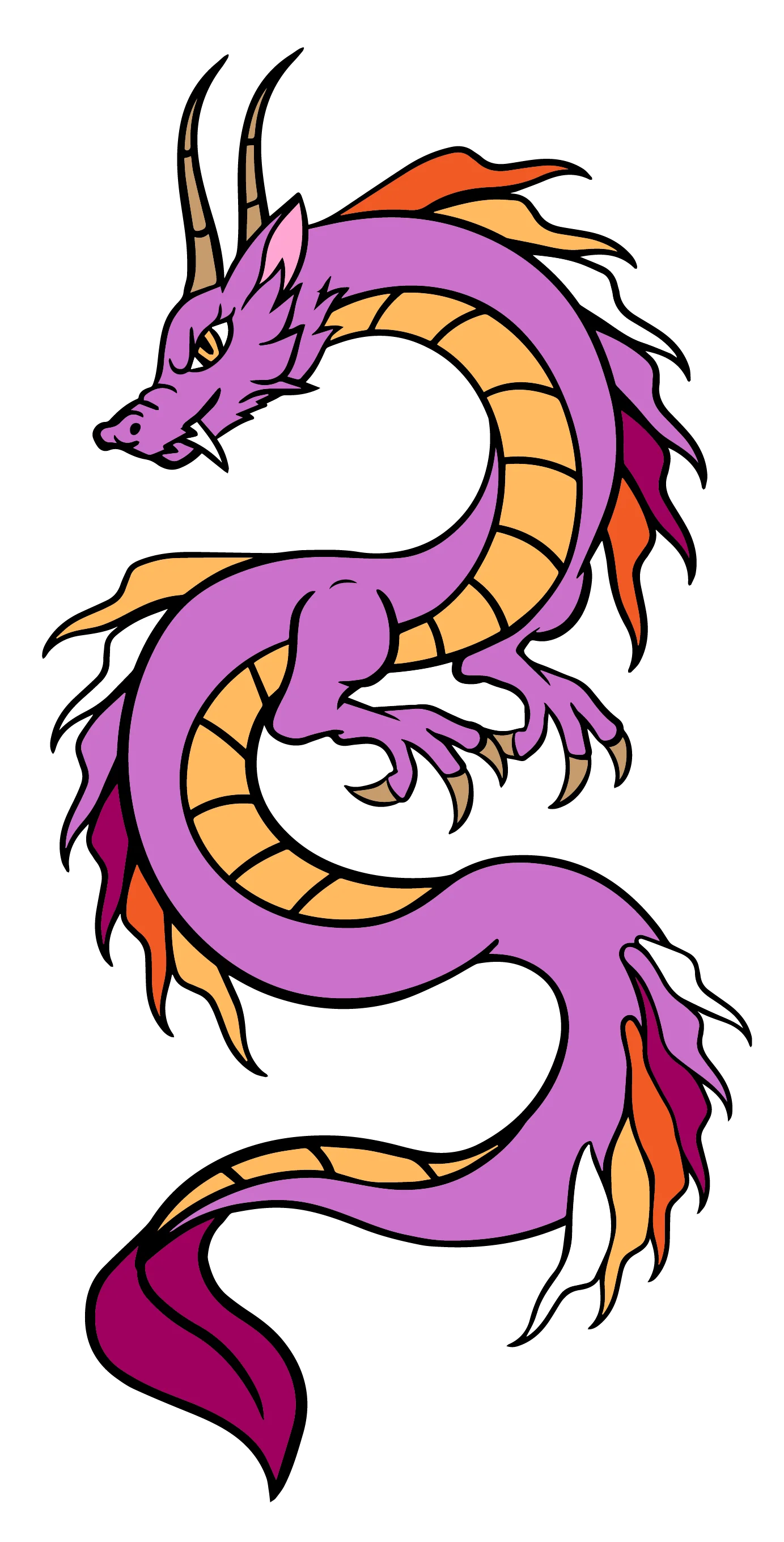 Pride Dragon: Community Lesbian