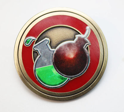 Foam Brain Pathfinder Class Icon Pin: Alchemist