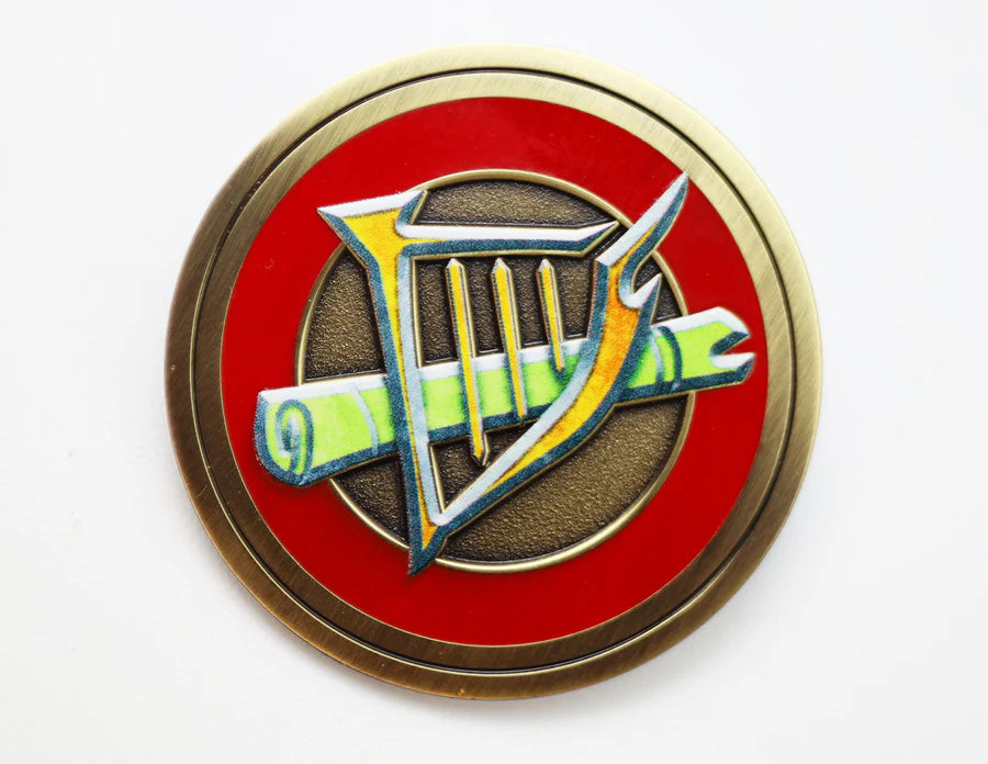 Foam Brain Pathfinder Class Icon Pin: Bard