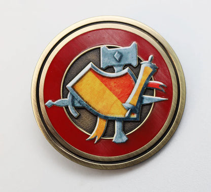 Foam Brain Pathfinder Class Icon Pin: Champion