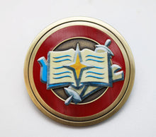 Foam Brain Pathfinder Class Icon Pin: Cleric