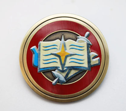 Foam Brain Pathfinder Class Icon Pin: Cleric