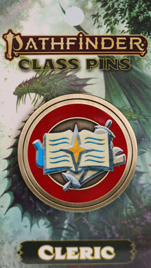 Foam Brain Pathfinder Class Icon Pin: Cleric