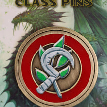 Foam Brain Pathfinder Class Icon Pin: Druid