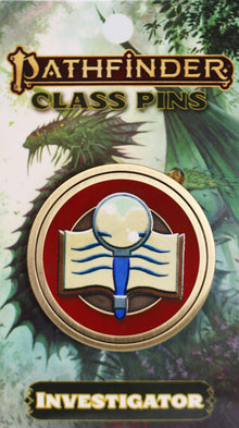 Foam Brain Pathfinder Class Icon Pin: Investigator