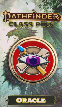 Foam Brain Pathfinder Class Icon Pin: Oracle