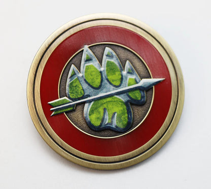 Foam Brain Pathfinder Class Icon Pin: Ranger