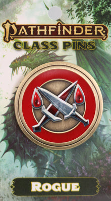 Foam Brain Pathfinder Class Icon Pin: Rogue