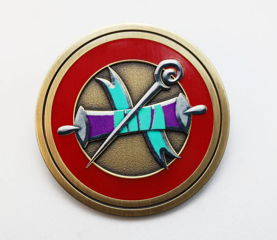 Foam Brain Pathfinder Class Icon Pin: Sorcerer